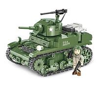 Maquette - COBI - 3048 - M3A1 STUART - Plastique - Vert - Pour enfants à partir de 6 ans