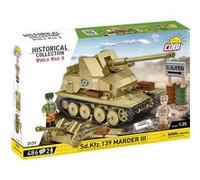 Cobi Jeu de construction Sd.Kfz.139 Marder III – 486 briques, 2 figurines, Marron