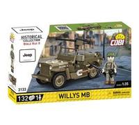 COBI Jeu de construction Willys MB 3133 – 132 éléments Marron