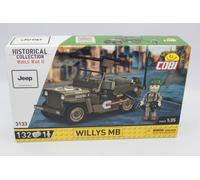 COBI 3133 Willys MG Klemmsteine 132 Pièces Neuf Emballage 1:3 5 WWII Jeep