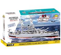 COBI 4842 Set De Blocs De Construction Bataille Pennsylvania WWII 2100 Pièces