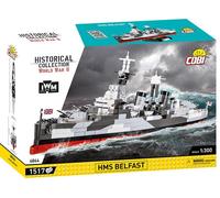 COBI 4844 Ensemble Complet - Collection Historique WWII - HMS Belfast - Neuf