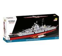 Cobi Jeu de construction Cuirassé Bismarck 4860 Blanc et rouge