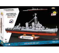 Cobi 4866 Ensemble De Construction Bateau USS KIDD FCD 1:300 Neuf