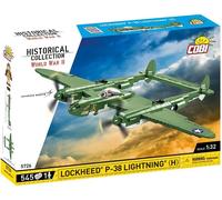 COBI - LOCKHEED P-38 LIGHTNING (H) - Collection historique de la Seconde Guerre mondiale - 545 éléments