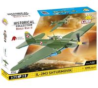 Cobi 5744 Historical Collection Wwii Il-2M3 Shturmovik 625 Bricks