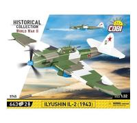 Cobi 5745 Collection Historique Wwii Ilyushin Il-2 1943 643 Briques