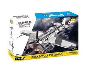 Cobi 5871 - World War II 5871 Focke Wulf FW 190 F-8 gris G