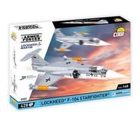 Cobi 5907 - Lockheed F-104 Starfighter - Jeu de Construction - Blanc BLANC