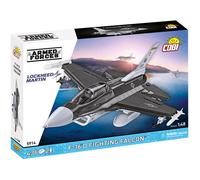COBI 5914 - F-16D FIGHTING FALCON - JEU DE CONSTRUCTION - GRIS ET NOIR