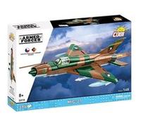 Cobi 5919 - MIG-21 - Jeu de Construction Vert et marron