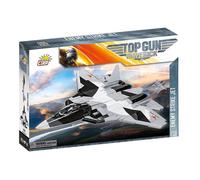 COBI 5921 - ENEMY STRIKE JET - TOP GUN MAVERICK -JEU DE CONSTRUCTION - GRIS