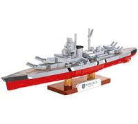 Cobi Jeu de construction Cuirassé Bismarck 4854 Blanc et rouge