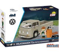 COBI bloque Volkswagen T2A Pritschenwagen 152 éléments 24618