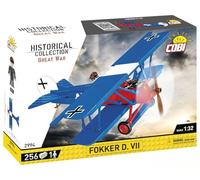 Cobi Jeu de construction Fokker D.VII – Collection historique – 1:32 Bleu