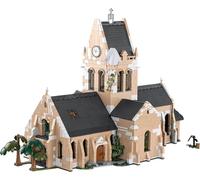 COBI Collection Historique Seconde Guerre Mondiale Église Sainte-Mère-Eglise 2280 Pièces 63 x 31 x 41 cm 13+ Ans