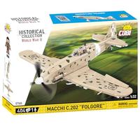 Cobi Maquette Avion Macchi C.202 Folgore – 576 pièces – Plastique – À monter
