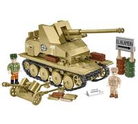 Cobi Jeu de construction Sd.Kfz.139 Marder III – 486 briques, 2 figurines, Marron