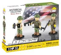 JEU DE CONSTRUCTION - COBI 2058 - D-DAY 6 JUN 1944 - VERT