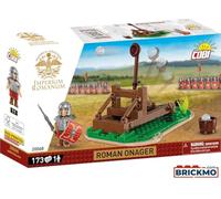 Cobi - 20068 catapulte Roman Onager - Jeu de Construction MARRON G