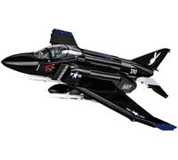 COBI F-4S Phantom II™ Black Bunny, Échelle 1:48, 608 pièces | Verrière ouvrante, Livrée VX-4 "Black Bunny", Socle d'exposition, Plaque nominative, Fabriqué en Europe, 8+