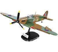 COBI Hawker Hurricane MK.I, Escadron 303, 382 pièces, 7+ | 1:32, 382 pièces, hélice et ailerons mobiles, train rétractable, figurine du pilote, socle, sans autocollants