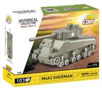 Cobi Historical Collection World War II 3089 Sherman M4A3 3089