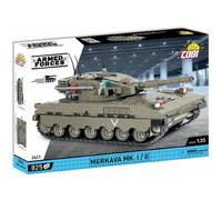 COBI Jeu de cubes à pincer Merkava Mk. 1/2, Armed Forces, avion de combat, jet, cubes à pincer, plastique, 825 pièces, 2621