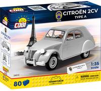 COBI Klemmbausteinset Citroen 2CV Type A 1949, Youngtimer Collection, Auto, Fahrzeug, Klemmbausteine, 80 Teile, 24510