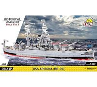 COBI Klemmbausteinset USS Arizona BB-39, WW2 Schlachtschiff, 2046 Teile, 4843