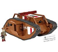 JEU DE CONSTRUCTION - COBI - MARK V (MALE) - MARRON - 844 ÉLÉMENTS - ÉCHELLE 1:35