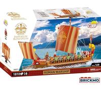 Cobi Jeu de construction Roman Warship 20071 — 1810 éléments Rouge et Or — 6 ans et plus