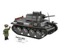 COBI 2666 - Panzer 38 (t)/ (CKD) LT vz. 38 - Jeu de Construction Noir