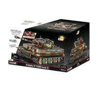 COBI, Panzerkampfwagen VI Tiger Ausf. E, Édition Exclusive, Maquette de Char d'assaut Allemand de la Seconde Guerre Mondiale, Échelle 1/12, 8000 Pièces