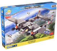 COBI Small Army Lockheed P-38 Lightning, militaire, soldats, avion, jouets, briques de construction, 395 pièces, 5539