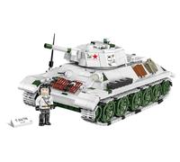 Jeu de construction - COBI - T-34/76 MOD. 1941/42 - 852 pièces - Blanc - Mini moteur amovible