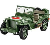 Cobi Jeu de construction Willys MB Medical 2806 1:12 Vert Plastique