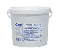 COBIC Savon poudre lavande naturel élimine toutes les salissures et convient aux peaux fragilisées- Seau de 5L