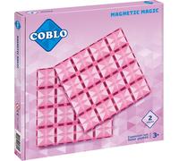 Coblo Jouet Carreaux magnétiques Pastel Plaques de base 2 pièces