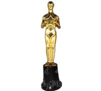 Cobo Regalo, S.L Trophée Statuette dorée 23 cm - Taille unique