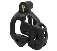 Cobra 3D Cage de chasteté petite ventilation cage à pénis cage de chasteté mâle ceinture de chasteté homme extrême double verrouillage cage à coq BDSM bondage fétiche jouet sexuel cage à pénis(S,48mm)