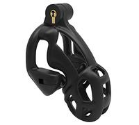 Cobra 3D Cage de chasteté petite ventilation cage à pénis cage de chasteté mâle ceinture de chasteté homme extrême double verrouillage cage à coq BDSM bondage fétiche jouet sexuel cage à pénis(M,43mm)