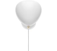 Gubi Applique murale Cobra H x Ø 33,3 x 16,8 cm Blanc mat