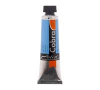 Cobra Artist Couleurs à l'huile mélangeables à l'eau - 40 ml Bleu royal 517 - Haute résistance à la lumière - Peinture à l'huile professionnelle sans diluants
