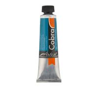 COBRA Talens wassermischbare Ölfarben, 40 ml, 565 Phthalo Türkis Blau