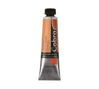 Cobra Artist Couleurs à l'huile mélangeables à l'eau - Jaune de Naples Rouge 224 - Tube de 40 ml - Qualité professionnelle - Sans solvant - Haute pigmentation