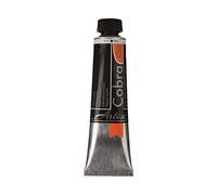 Cobra Artist Couleurs à l'huile mélangeables à l'eau - Noir d'ivoire 701 - Tube de 40 ml - Haute pigmentation - Opaque résistant à la lumière