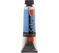 Cobra Artist Couleurs à l'huile mélangeables à l'eau - 40 ml Bleu royal 517 - Haute résistance à la lumière - Peinture à l'huile professionnelle sans diluants