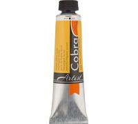 Cobra Artist peinture à l'huile à mélanger avec de l'eau en tube 40 ml, jaune napolitain foncé 223