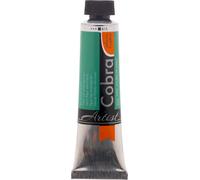 Cobra Artist Couleurs à l'huile mélangeables à l'eau - Vert Véronèse 615 - Tube de 40 ml - Haute pigmentation - Sans diluants - Excellente résistance à la lumière